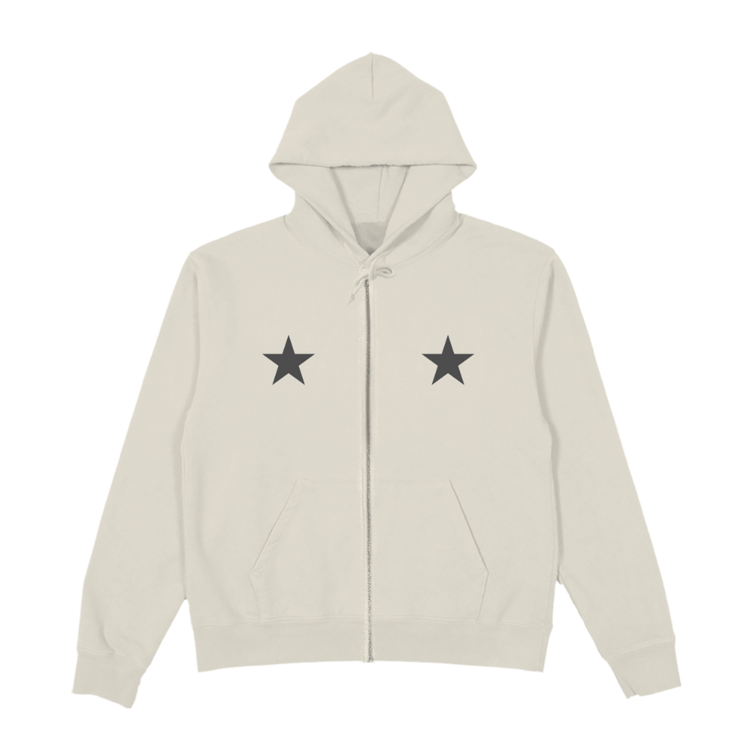 TOUR DATE BACK ZIP HOODIE FRONT