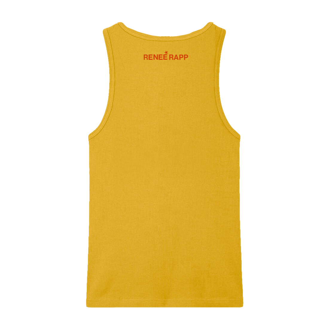 BITE ME YELLOW TANK Back