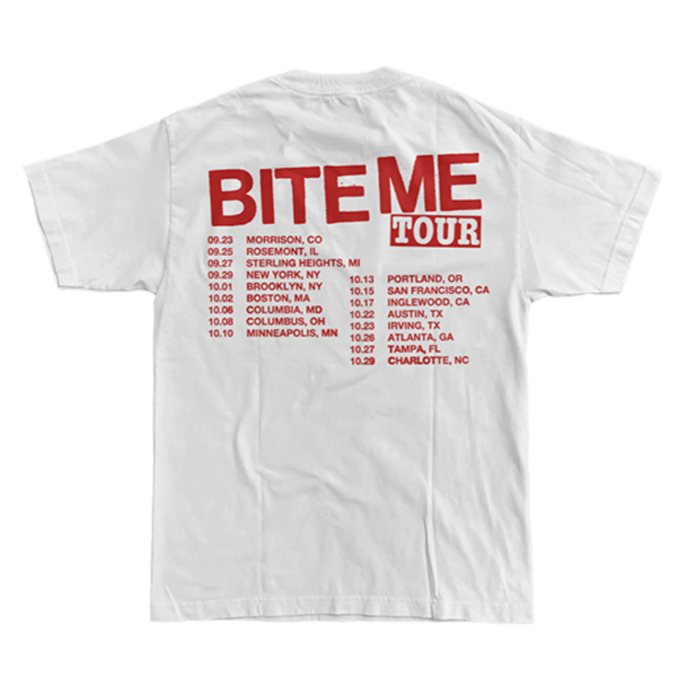 WHITE TOUR PHOTO TEE BACK