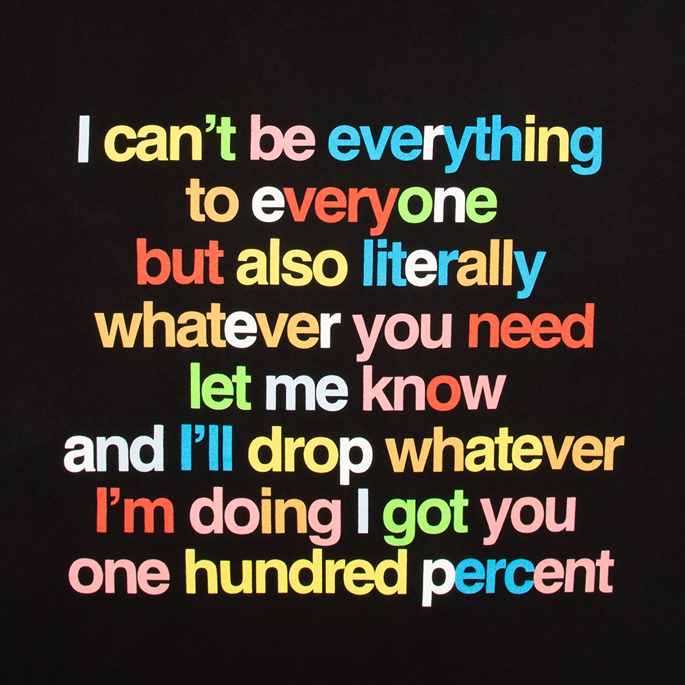 Everything to Everyone Photo T-Shirt Back Detail