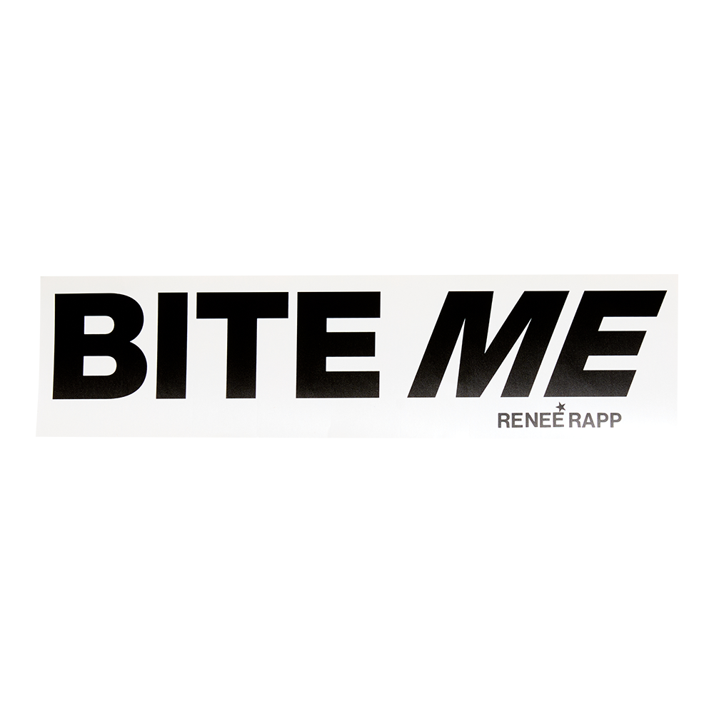 BITE ME BUMPER STICKER