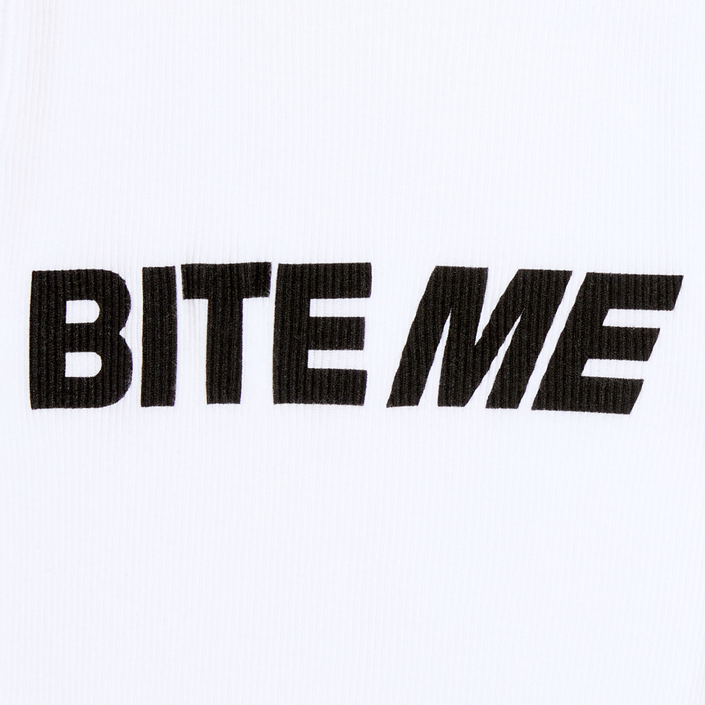 BITE ME TANK Front Detail