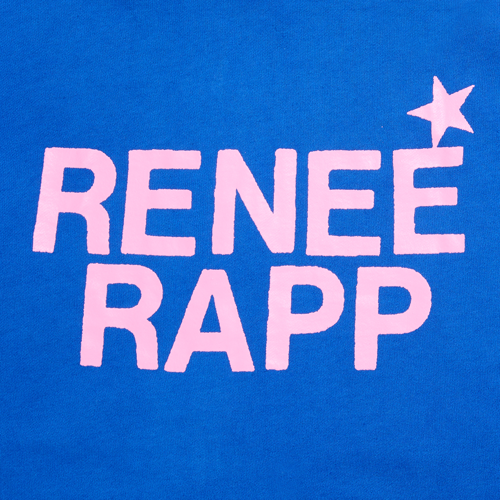 BLUE BITE ME ZIP HOODIE Back Detail