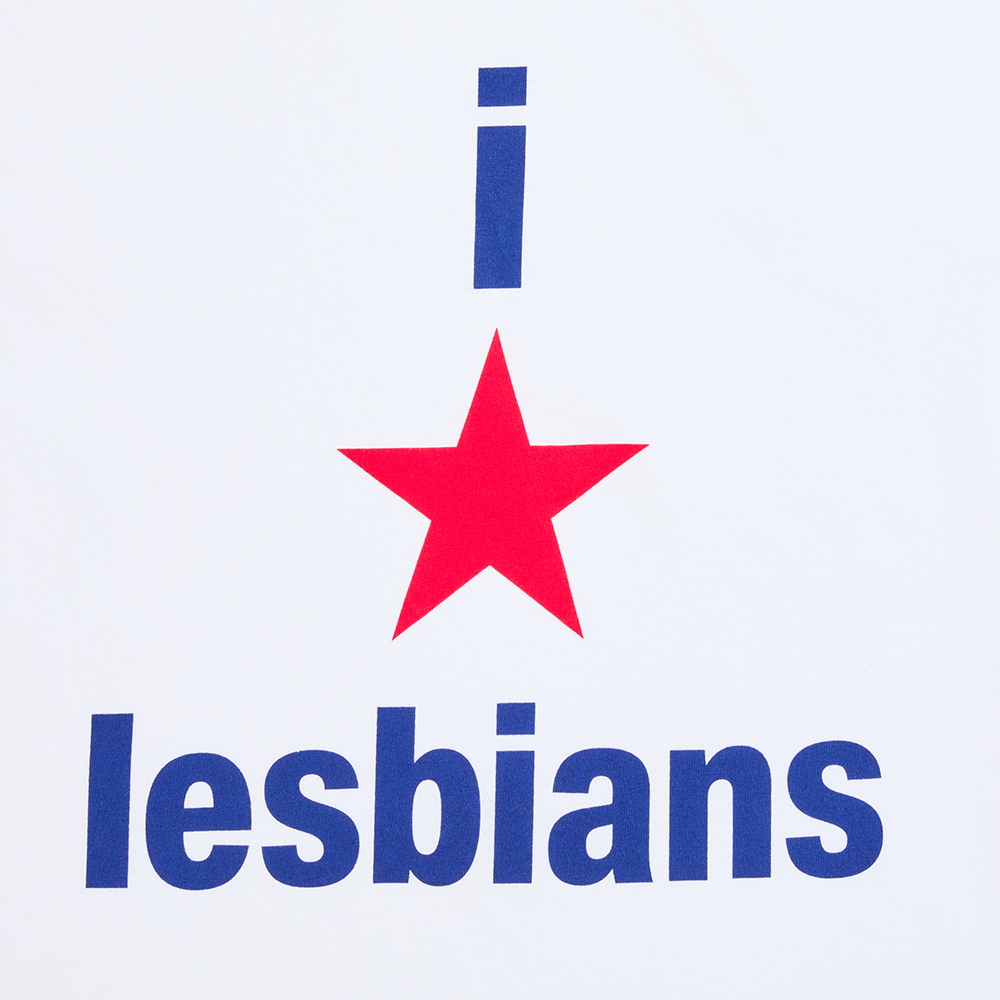 I Love Lesbians Tee Front Detail