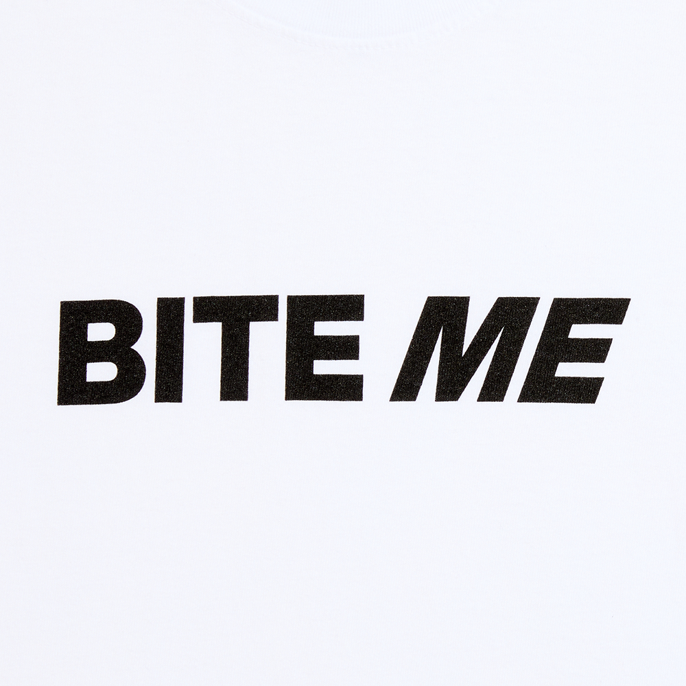 BITE ME T-SHIRT Front Detail
