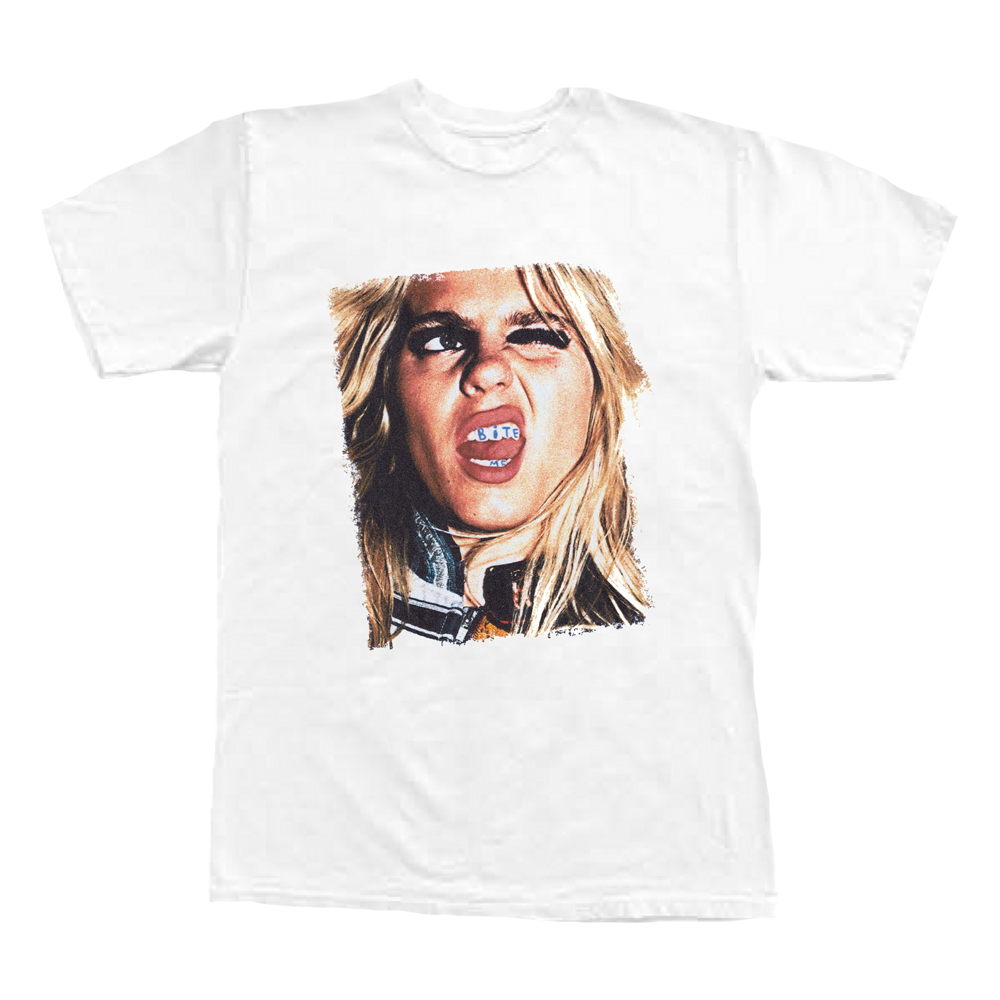 WHITE TOUR PHOTO TEE FRONT