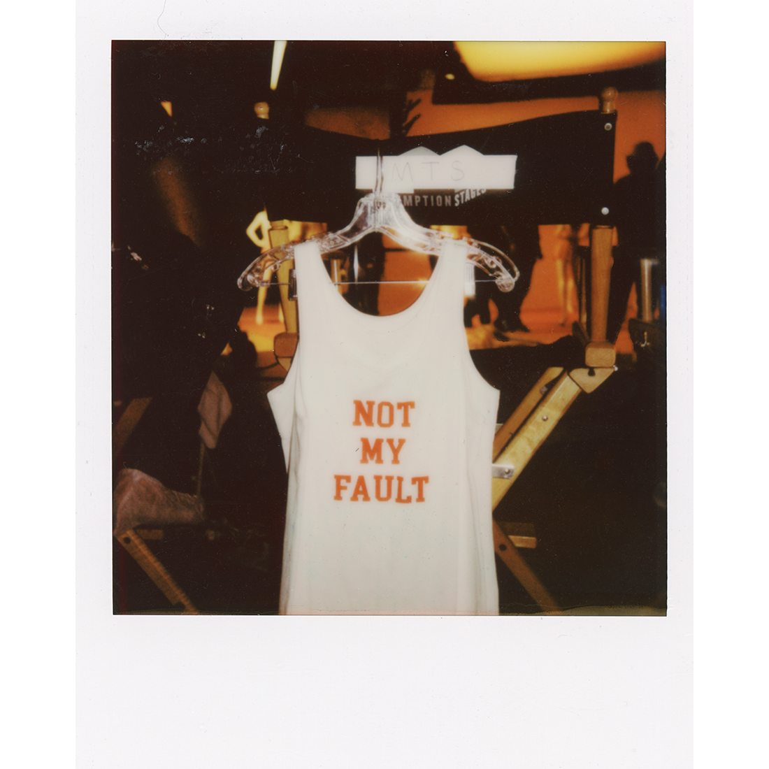 Not My Fault Fans First Exclusive Polaroid