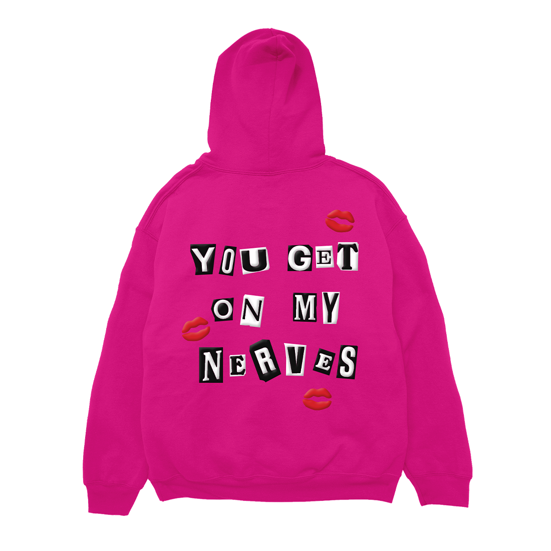 POISON POISON HOODIE (PINK) Back