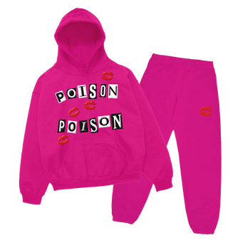 POISON POISON SWEATSUIT (PINK)