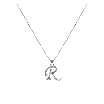 R INITIAL NECKLACE